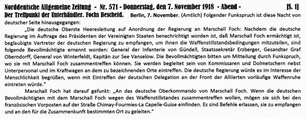 1918-11-07-14-Waffenstd Unterhdlr-Treffpkt-NAZ