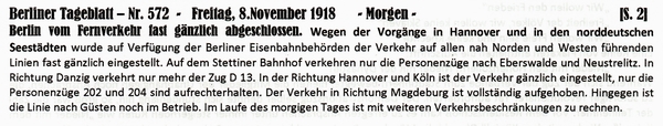 1918-11-08-02-Kein Fernverkehr m Berlin-BTB