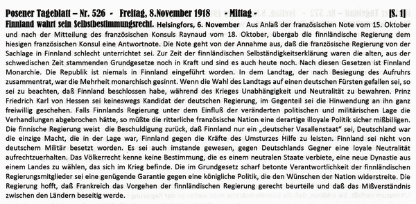 1918-11-08-14-Finnen an Frankrecih-POS