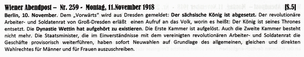1918-11-11-00-Knig Sachsen abgesetzt-WAP