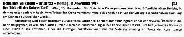 1918-11-11-27-Abdank Kaiser sterreich-DVB