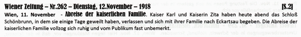 1918-11-12-09-bAbreise Kaiser Karl-WZ