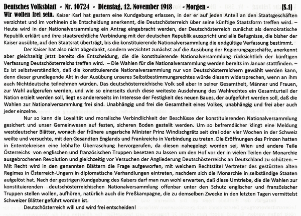1918-11-12-10-hFrei sein sterreich-DVB