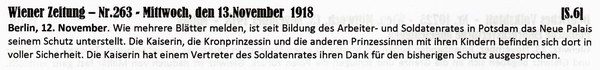1918-11-13-26-cKaiserin unter Schutz v ASrat-WZ