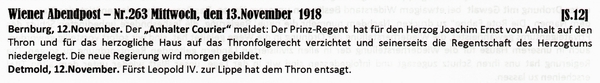 1918-11-13-26-dAnhalt und Lippe abgedankt-WAP