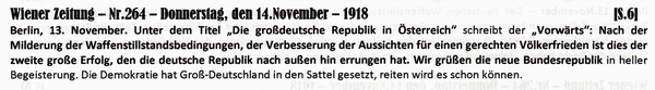1918-11-14-00-Vorwrts zu Milderung Waffenstd-WZ