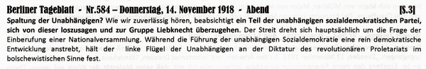 1918-11-14-13-01-USPD Spaltung-BTB